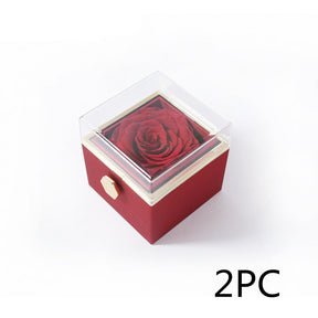 Acrylic Ring Box Valentine's Day Proposal Confession